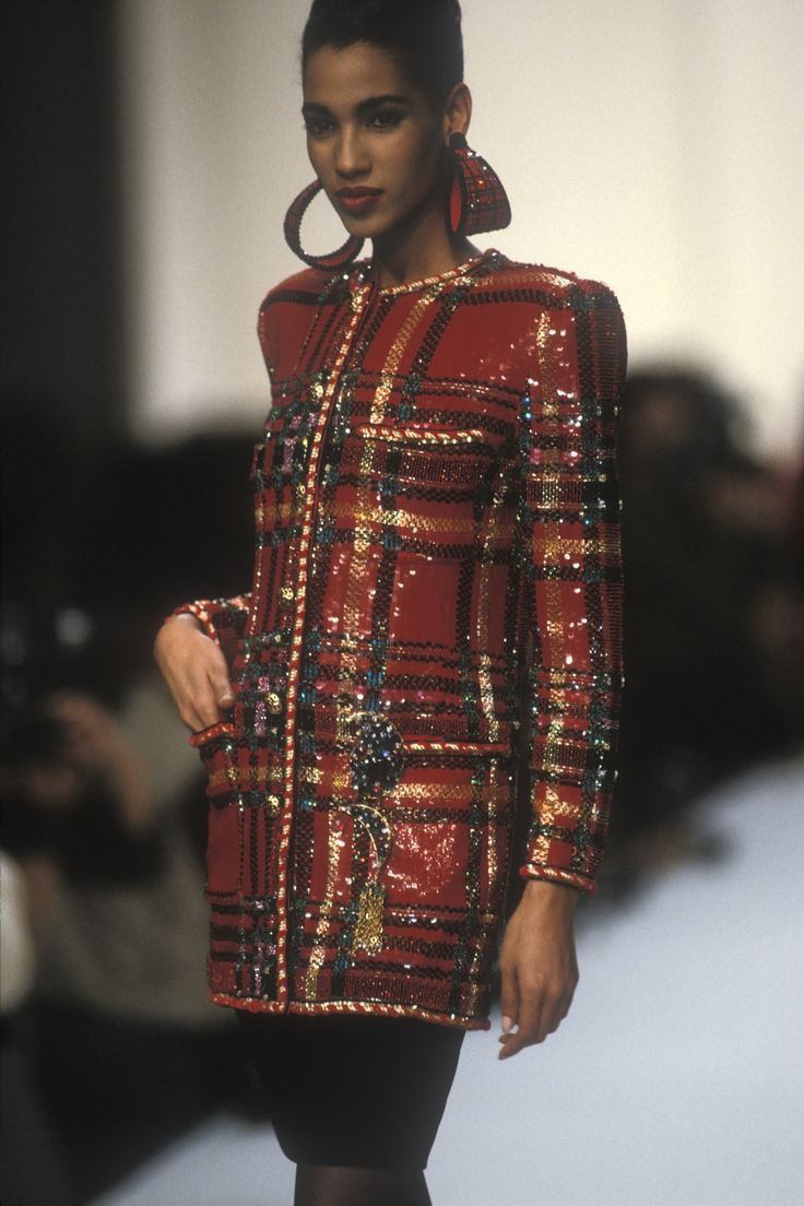 Chaqueta joya Oscar de la Renta F/W 1991