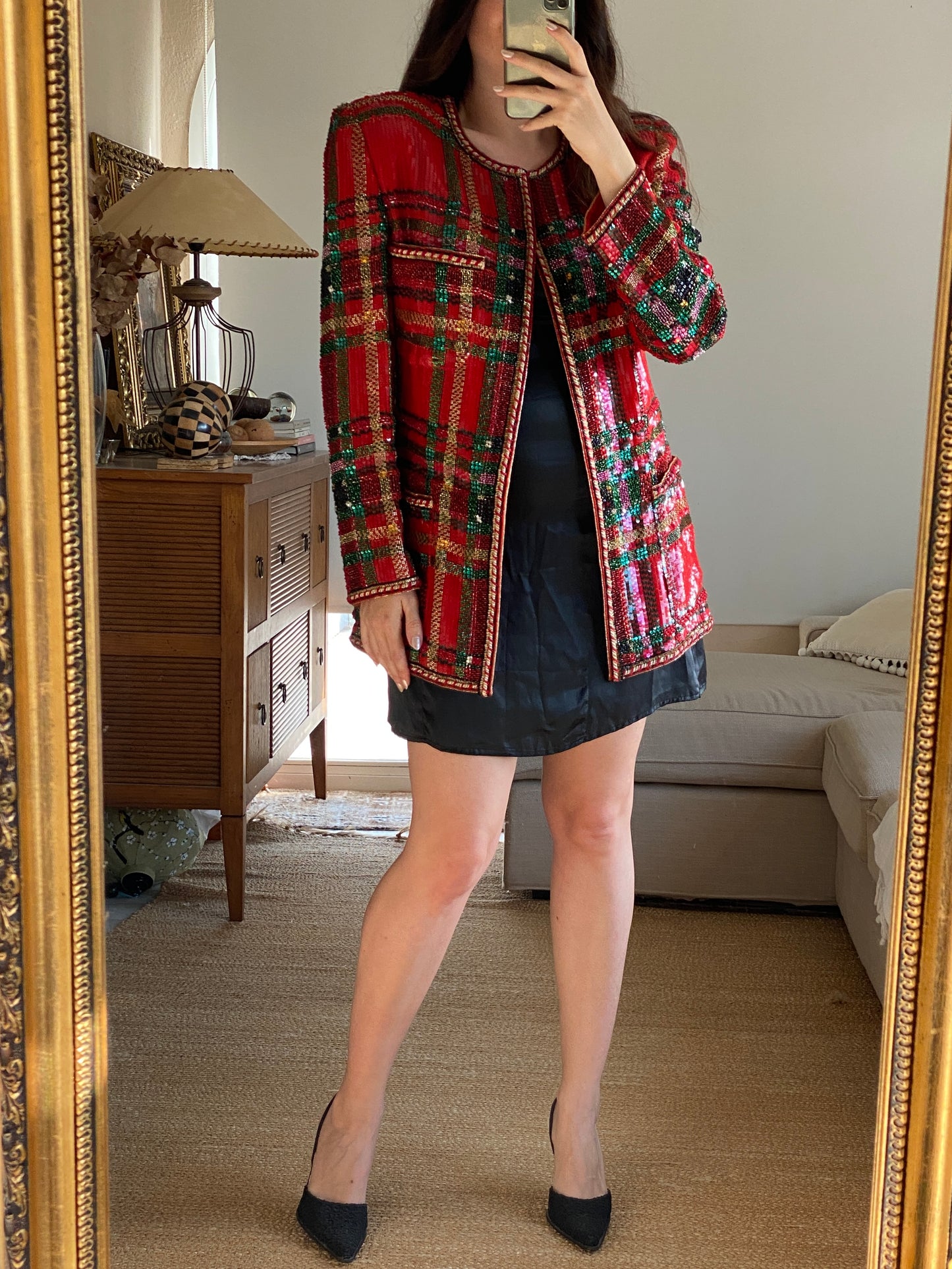 Chaqueta joya Oscar de la Renta F/W 1991