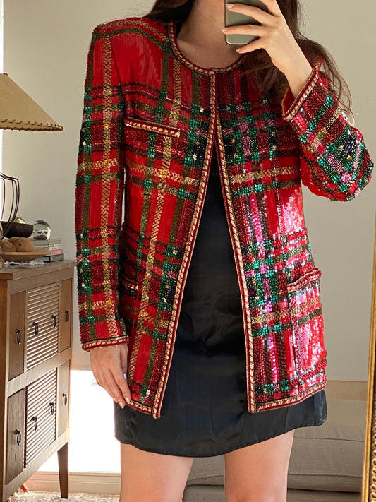 Chaqueta joya Oscar de la Renta F/W 1991